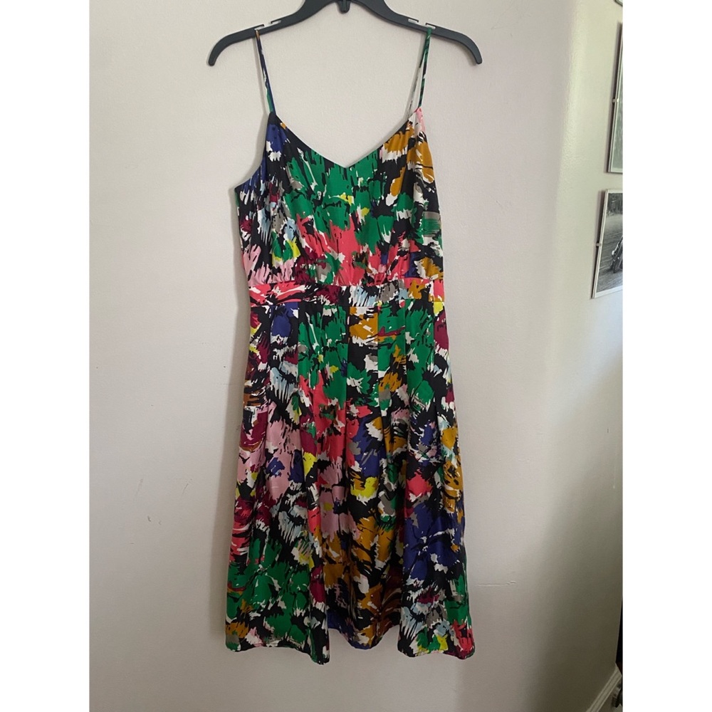 Sz 4 J Crew Floral Cocktail Dress